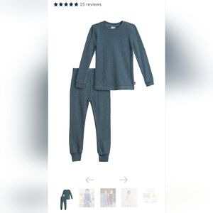 Kids Blue Base Layer Set